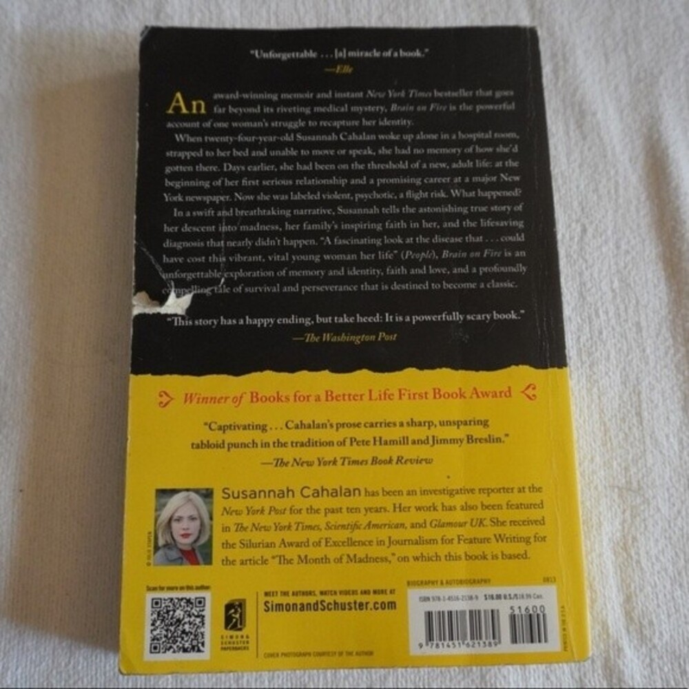 Susannah Cahalan Brain on Fire My Month of Madness - Picture 2 of 8